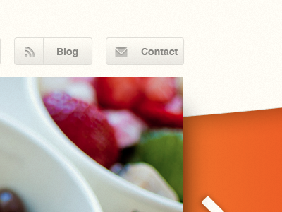 Yogurt Website helvetica icons navigation web website