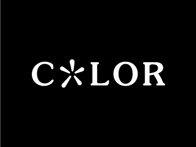Color Logo asterisk band brand color logo logotype spark typography