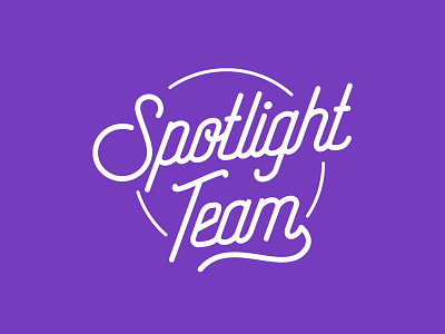Spotlight Team Logo logo logo design logotype
