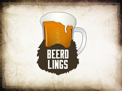 Beerdlings logo branding design illustrator logo logo design logodesign logotype vector