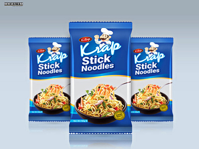 Noodles Packet Design