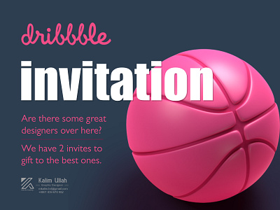 Dribbble Invitation dribbble invitation