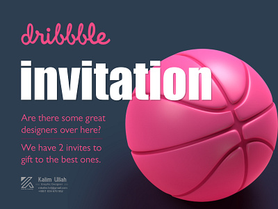 Dribbble Invitation