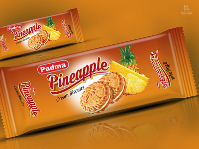 Pineapple Biscuit Pouch/Pack Design