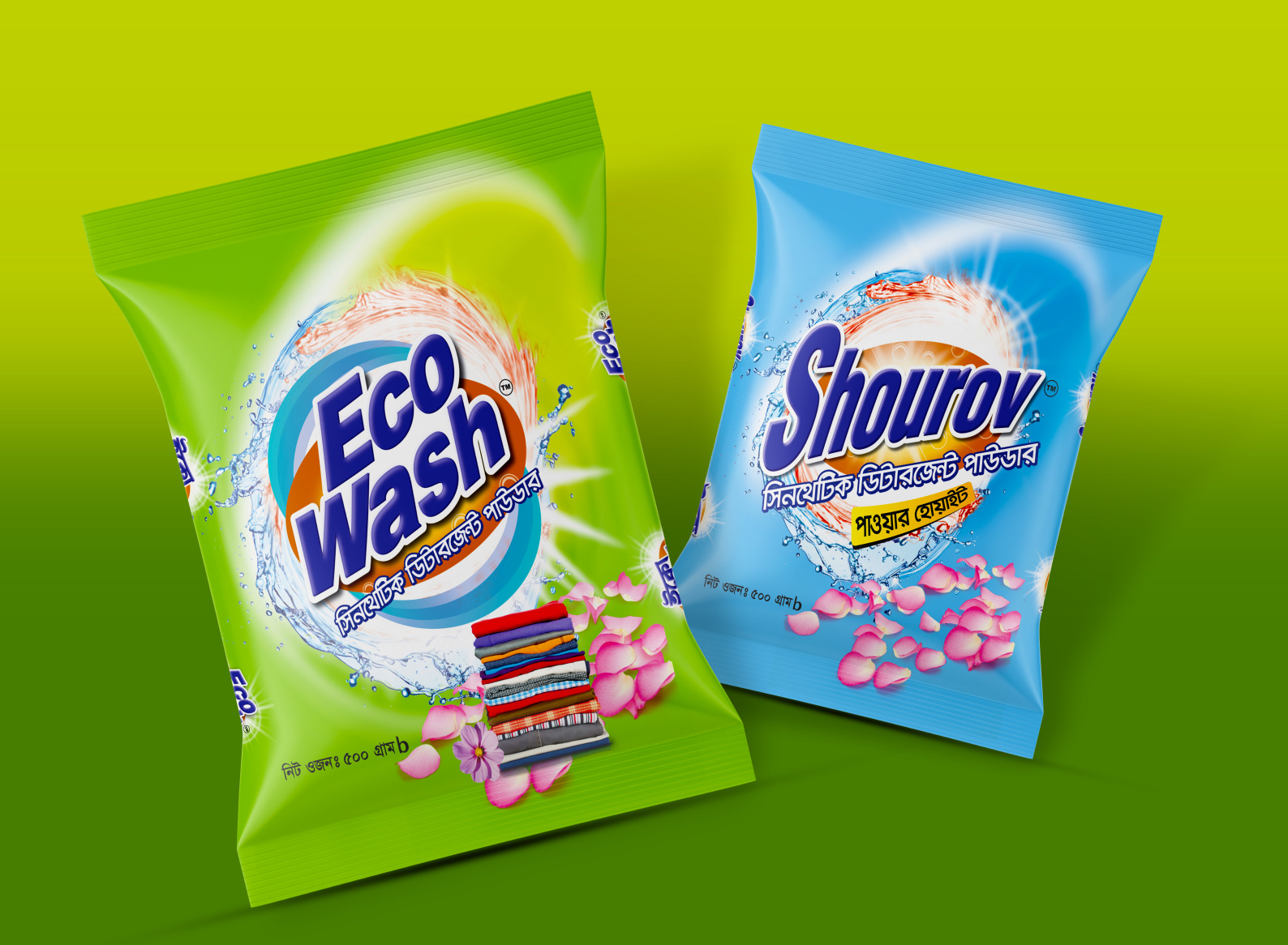 Detergent Pouch/Packet Design by M Kalim on Dribbble