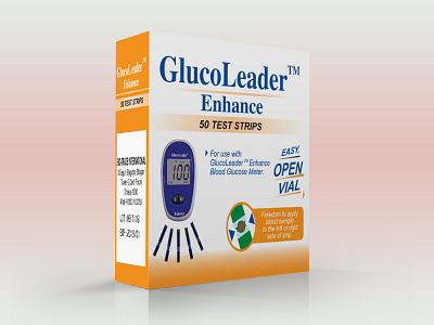 GlucoLeader Enhance Box Design