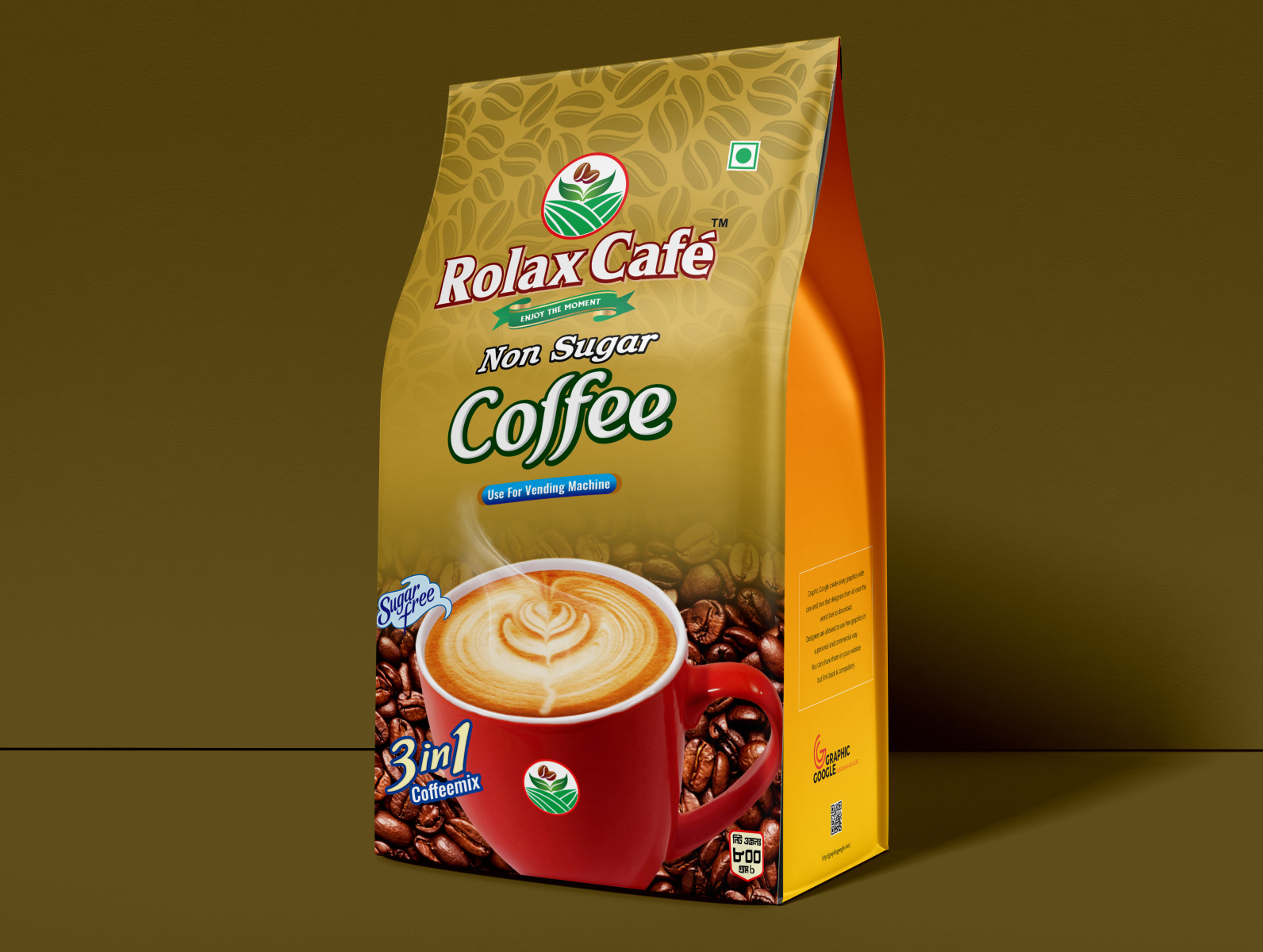 Coffee Packet Design by M Kalim on Dribbble
