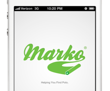 Marko - Splash Screen app iphone logo mobile mobile app tagline ui user interface