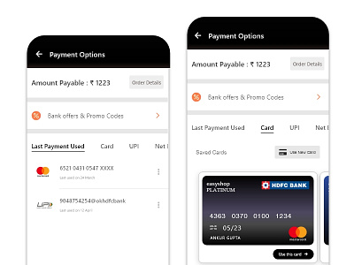 App Checkout UI Page checkout checkout page design online payment pay payment ui uidesign uidesigns