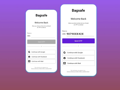 Login Page UI