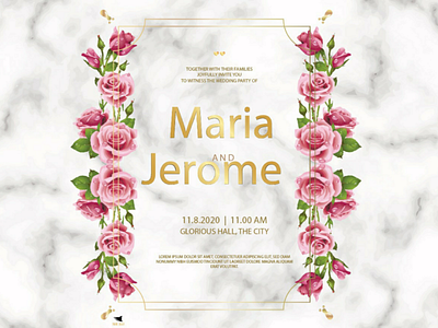 Wedding invite