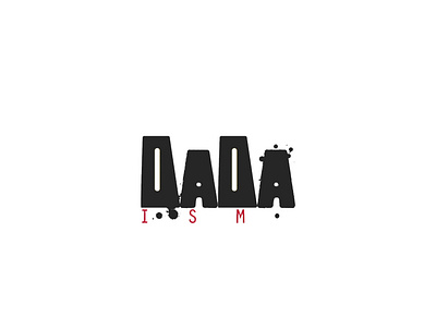 Logotype - DADA branding design identity illustration illustrator lettering logo type typography vector