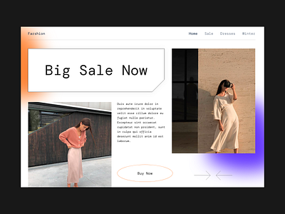 Fashion Landing Page