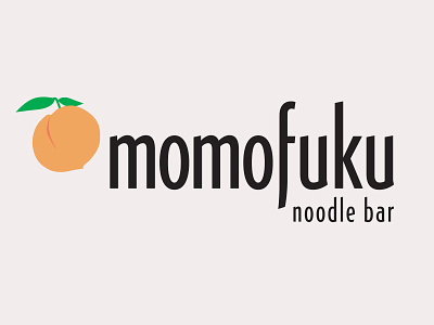 Momofuku Logo and Identity identity logo momofuku