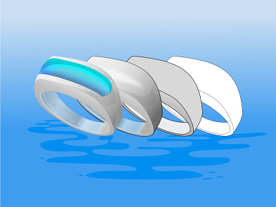 Dreamy Ocean Ring