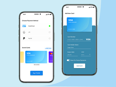 Daily UI #002- Credit Card Checkout