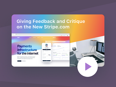 Design Critiquing the New Stripe 2020 Website