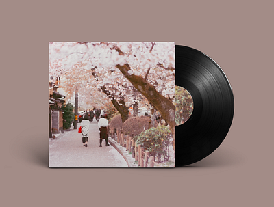 Afternoon Coffee Single Out Now! abstract album album artwork album cover ambient downtempo hip hop illustration lofi lofi hip hop music painting vinyl vinyl record