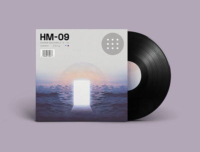 HM-09 is Out Everywhere Now! album album artwork album cover beats hip hop lofi music rap sample vinyl vinyl record