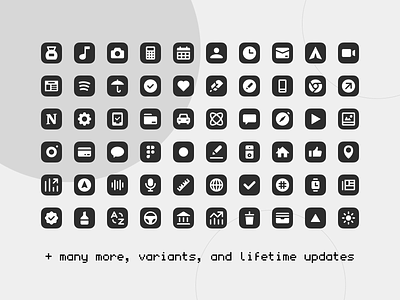 OS Icons 2 apple application custom custom icons customization customize email google home screen icon iconography icons ios ios 14 iphone jailbreak minimal safari social icons widget