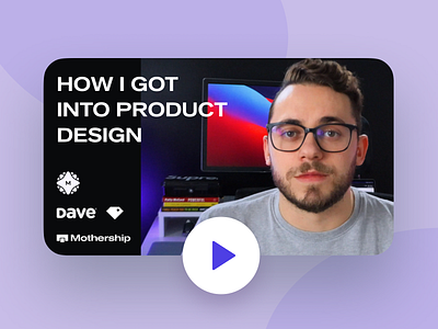 📹 How I Got Into Product Design (Video) advice career design video figma video journey metalab mothership product design product design advice product design career thumbnail vlog vlogger youtube youtube channel youtuber