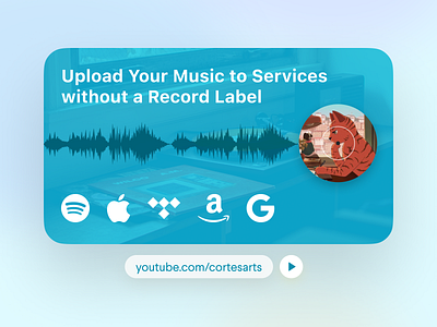 New Video! How to Upload Music to Stream Services amazon ambient apple music beats google lofi music music producer music tutorial musician play record label sound spotify thumbnail tidal tutorial upload youtube youtuber