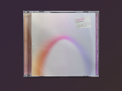 New album, Sonder album ambient ambient music artwork cd disc gradient minimal music tunes vinyl