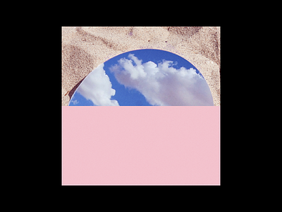 Karst Spring Single Artwork album album art apple art artwork beach cloud cover mirror music music production pastel pink producer sand spotify vinyl