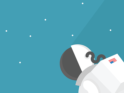 Astronaut WIP cards color dropbox flat icon icons interstellar pallet pastel shadow space