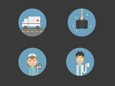 Telemedicine ambulance graph health healthcare heart heart beat icon icons telemedicine vital signs