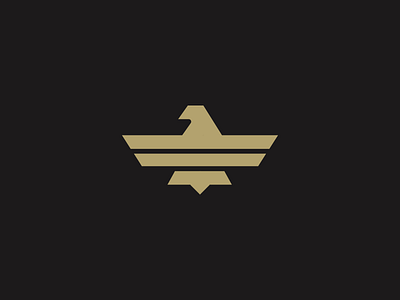 Heft Wing Unused 1 badge beer bird eagle gold logo mark type vintage