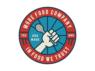 More Food Badge badge brand crest icon identity logo mark sticker