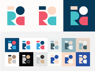 Color Options branding c color icon identity logo mark o palette r t