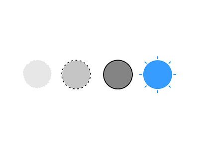 Iteration abstract change editorial evolution icon illustration iteration perfection