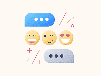 The Global Rule color communicate editorial emoji icon iconography icons illustration ios message minimal texture