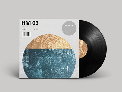 HM-03 Available Now! abstract album ambient artwork cover cowboy bebop ep minimal music noise pattern vinyl