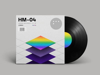 HM-04 Available Now! abstract album ambient artwork cover ep minimal music noise pattern vinyl