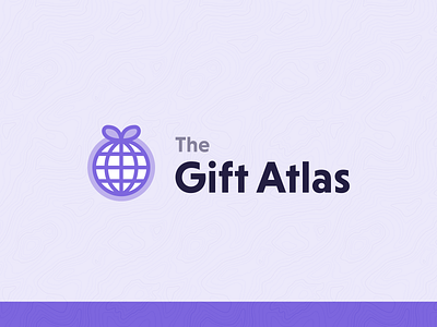 The Gift Atlas Branding atlas branding color gift globe illustration logo logomark logotype minimal side project typography vector world