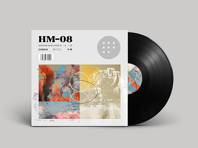 HM-08 Available Now! abstract album album artwork album cover album cover design anime artwork glitch japan lofi music producer vinyl