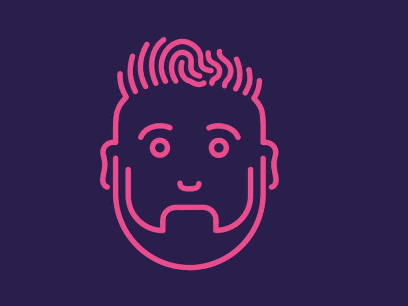 Hey There Dribbble! aftereffects animation debut first gif illustration invitation motion shot