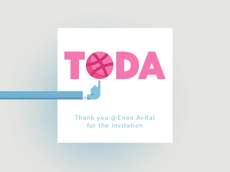 Toda - Thank You animation spinning ball thank you toda