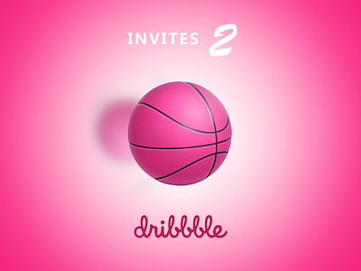 2x dribbble Invites dribbble free giveaway hapanini icon invitation invite invites new shot