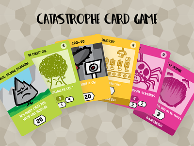 Catastrophe Card Game Preview card catastrophe game game jam ggj global preview