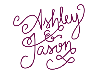 Rejected Wedding Lettering (3)