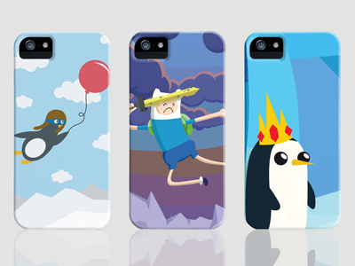 iPhone Cases! adventure adventure time balloon case cases design finn gunter iphone penguin time