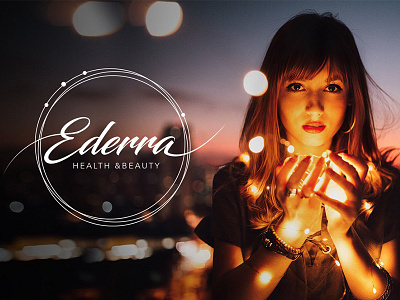 Ederra Logo beauty logo