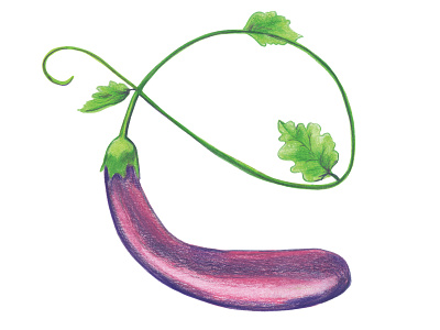 E is for eggplant