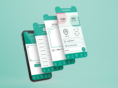 Plastox Mobile App UI/UX Design