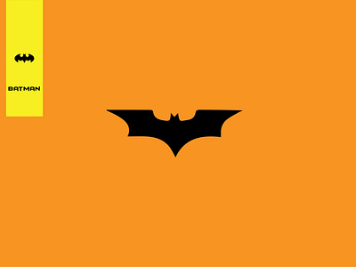 Batman adobe art for sell batman batman the animated series batman wallpaper design design art drawing illustrator art new design orange sketch sketchbookpro vector wallpaper yellow