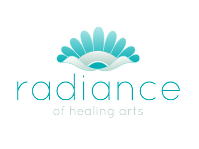 Radiance of Healing Arts logo concept